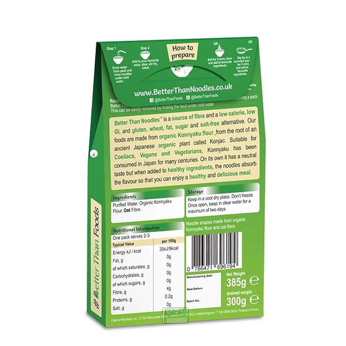 2 x Organic Noodles 385g
