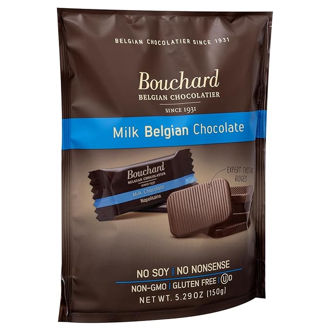 Bouchard Belgian Milk Chocolate (5.29 OZ / 150g) (Pack of 2)