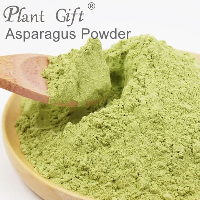 Asparagus Powder 100g/3.52oz 100% Natural Pure 芦笋粉 For Smoothies Shakes Baking &amp Drinks