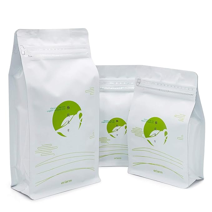 Oriarm Lapsang Souchong Unsmoked Black Tea from Wuyi Mountain- Chinese Loose Leaf Tea Zheng Shan Xiao Zhong without Smoke - 450g Ziplock Resealable Bag