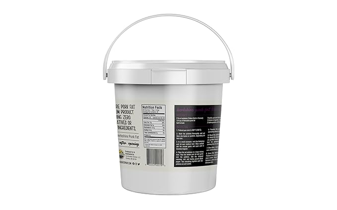 Cornhusker Kitchen Premium Rendered Tub 1.5lbs (Berkshire Pork Fat)