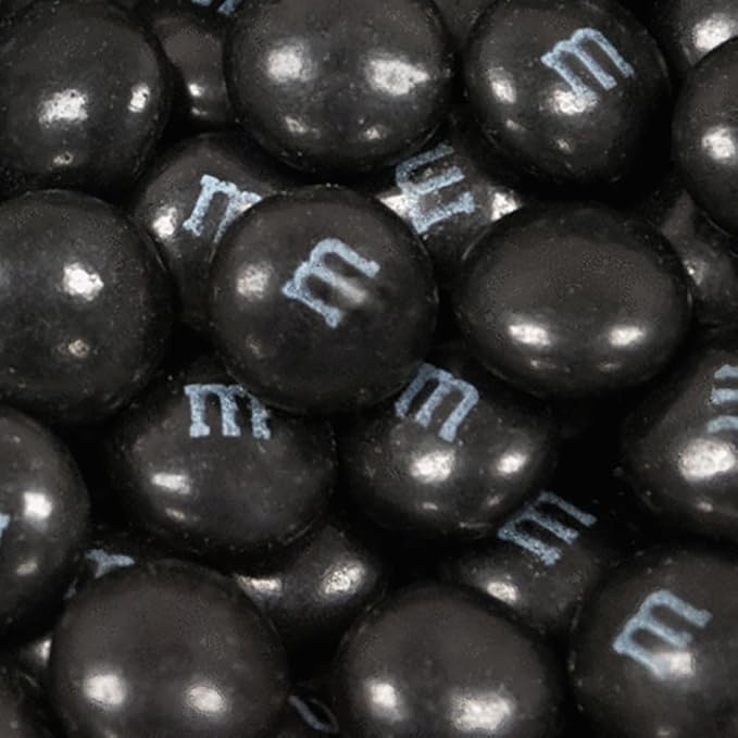 375pcs Black Coated Candy Milk Chocolate (12oz 375pcs)