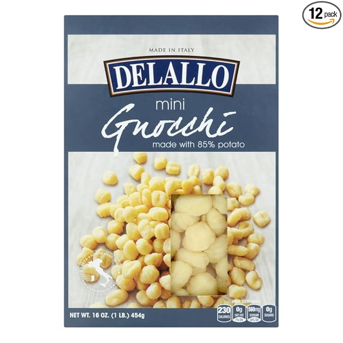 DeLallo Mini Potato Gnocchi 1lb 12-Pack