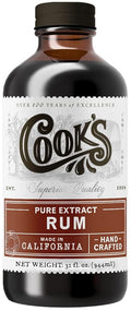 Cook's Pure Rum Extract For Baking Ice Cream Candies Cakes 32 oz