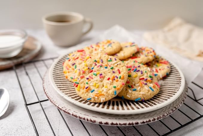 A Great Surprise Easter Rainbow Sprinkles - 2.2 Pounds - Bulk Rainbow Jimmies for Cookies - Birthday Cake for Ice Cream Baking Cupcakes Donuts