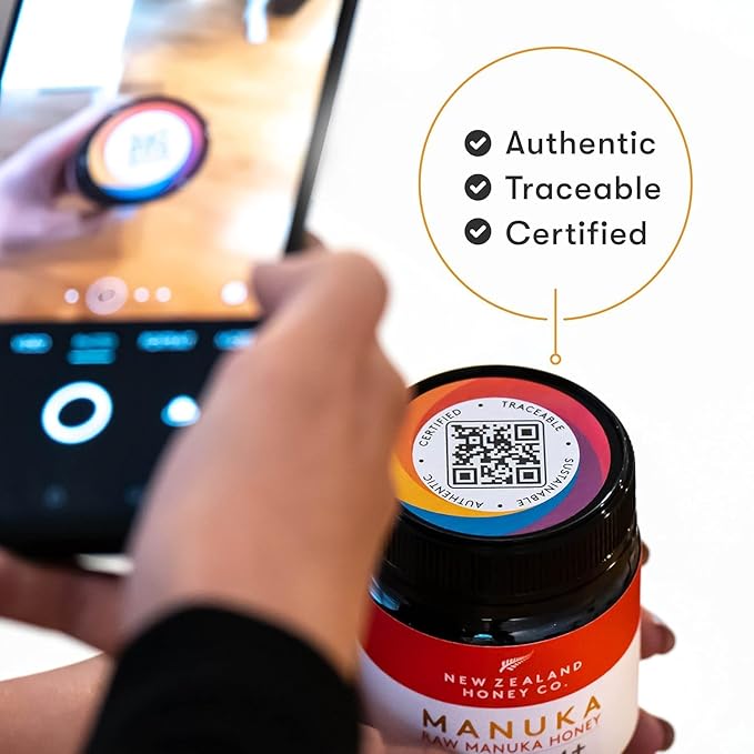 New Zealand Honey Co. Raw Manuka Honey UMF 10+ | MGO 263+ 17.6oz / 500g | Organic Medical Grade Manuka Honey for Daily Wellness Skin Care &amp Dogs
