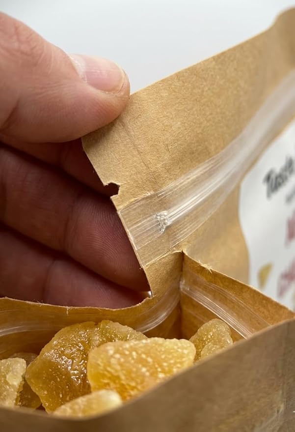Taste Valley Dried Apple Chunks 20 oz Resealable Bag | Soft &amp Chewy Dehydrated Apples | Gluten Free | No Artificial Colors or Flavors | Kids Lunchbox Snack &amp Pantry Fruit for Trail Mix Oatme
