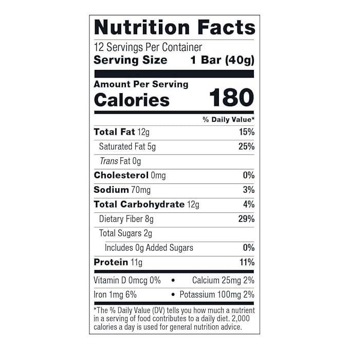 BULLETPROOF Cafe Latte Collagen Protein Bar 12 Count 1.4 OZ