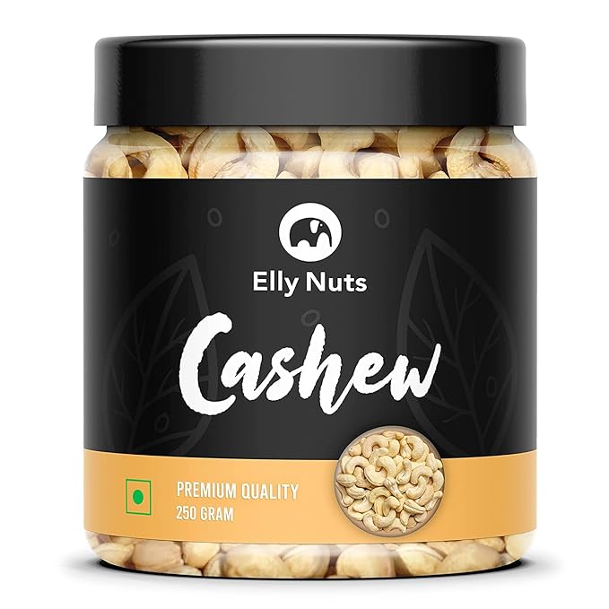Elly Nuts Dry Fruits Combo Pack - (250 gms x 4) 1kg (California Almonds Cashews Raisins &amp Figs) - All Premium [Jar Pack]