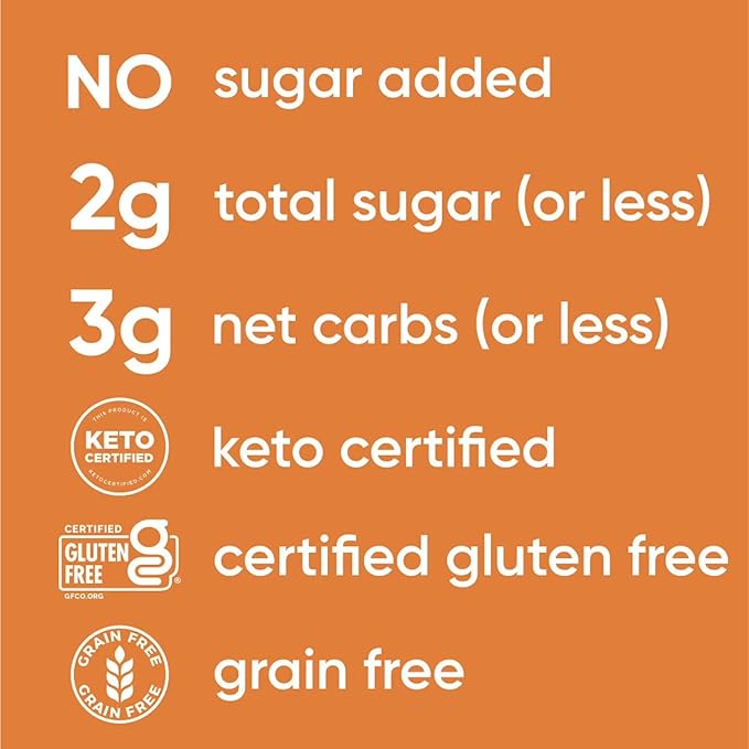 Low Carb Keto Nut Granola Cinnamon Pecan (22 oz) - Sweet &amp Crunchy - No Added Sugar Gluten Free Grain Free Non GMO - High Protein Snacks Healthy Breakfast Cereal