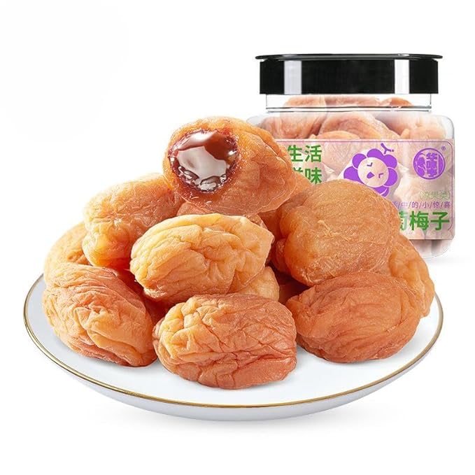 Sour and Sweet Plum Mixed with Grapes150g CannedDried PrunesPreserved PlumsChinese Healthy Candied FruitPlum CakesDelicious Casual Candy SnacksDim SumDried FruitsVegan Snack Gift (3can)