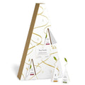 Tea Forte Tea Advent Calendar Gift Set 12 Individually Wrapped Handcrafted Assorted Pyramid Infuser Tea Bags with Numbered Doors Winter Chalet