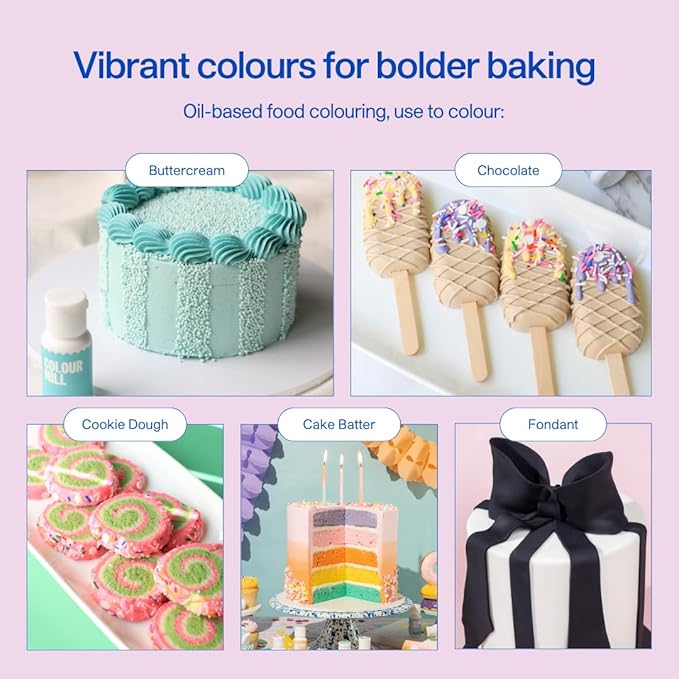 Colour Mill Oil-Based Food Coloring 100 Milliliters (White)