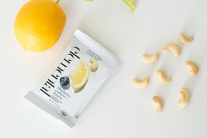 Elemental Superfood Seedbars Blueberry Cashew Lemon 1.8 Ounce - 12 Pack 100% Certified Organic Non-GMO Verified Gluten Free Dairy Free Plant Based