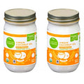 Generic Simple Truth Organic Coconut Oil Unrefined Cold Pressed Virgin Butter 14 oz (Pack of 2)