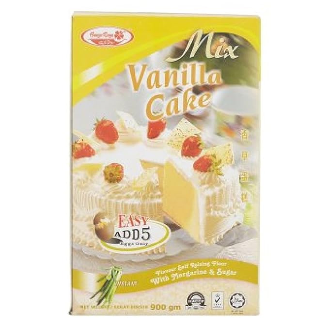 Bunga Raya Cake Mix 900g (Vanilla 1 Count)