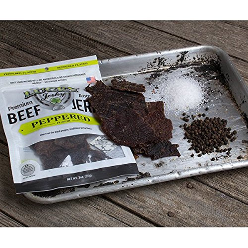 Lucky Beef Jerky - 3oz Slab (Assorted 12 Pack)