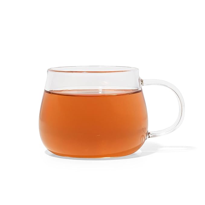 Glow Herbal Tea by Mindful Moon – Vitality &amp Wellness Blend with Hibiscus Moringa &amp Rosehip – Caffeine-Free Loose Leaf (Large)