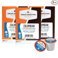 Fresh Roasted Coffee 100% Colombian Water Processed Decaf Kosher K-Cup Compatible 72 Pods