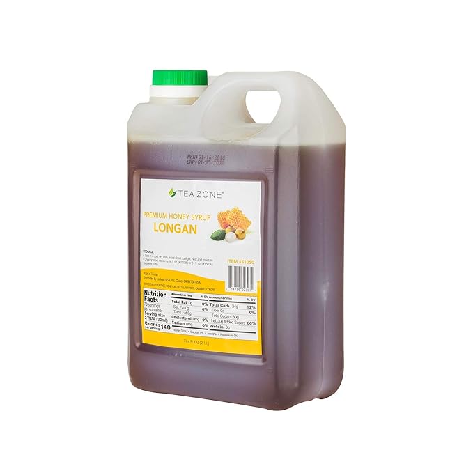 Tea Zone 71.4 fl.oz Longan Honey Syrup