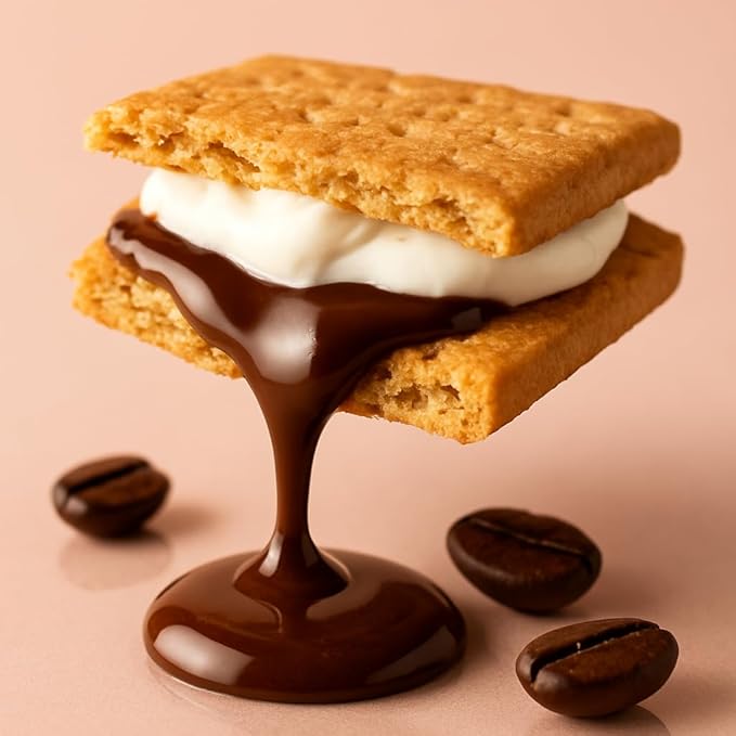 Flavored Ground Coffee – S'mores 100% Arabica Single Origin Medium Roast USDA Organic Naturally Flavored – by Coffea Flavor