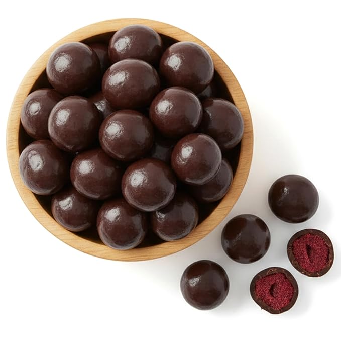 NY Spice Shop Dark Chocolate Covered Strawberries - 3 Pound Bulk Sweet Chocolate Strawberry Snacks - Chocolates Treats for Festive Parties Celebration Tables &amp Strawberry Lovers
