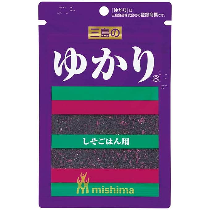 Mishima Yukari Shiso Rice Seasoning .9-Ounce Units (Pack of 10)