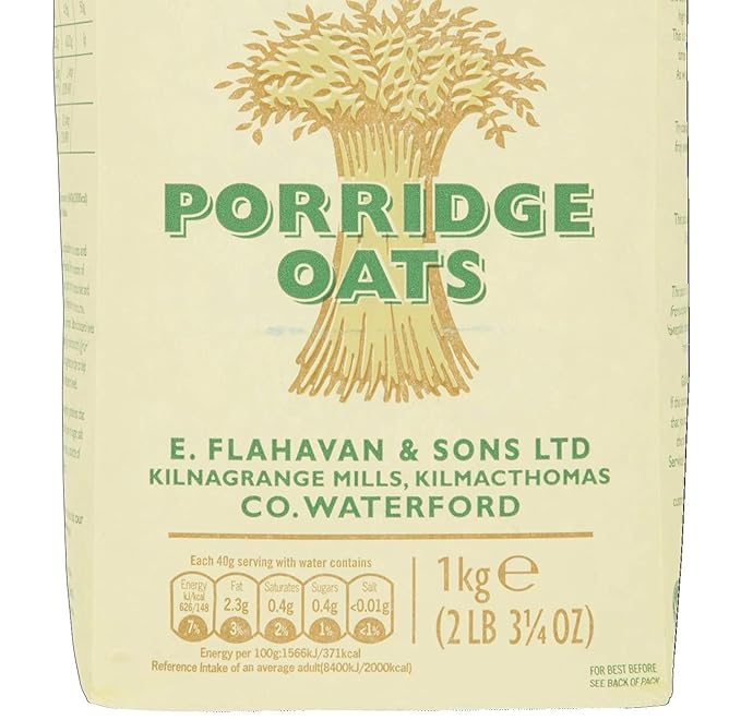 Flahavans Organic Porridge Oats 1kg