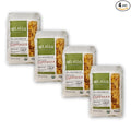 DeLallo Organic Farfalle Pasta Made with Only 100% Semolina Durum Wheat Flour Bronze Cut Made in Italy Kosher Vegan Non-GMO Bow-Tie Pasta Shape (4 Pack)
