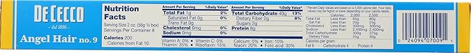 De Cecco Angel Hair 16 oz (Pack of 20)