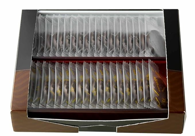 ROYCE' Pure Chocolate Mild Bitter &amp Extra Bitter - Assortment of Dark and Bitter Chocolates | Ideal for Baking and Desserts | Japanese Chocolate from Hokkaido (40 Pieces of Chocolate)