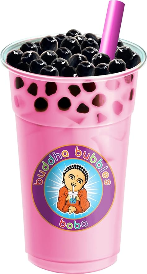 Premium BUBBLE GUM Boba Bubble Tea Drink Mix Powder By Buddha Bubbles Boba (2.2 Pounds / 1 Kg)