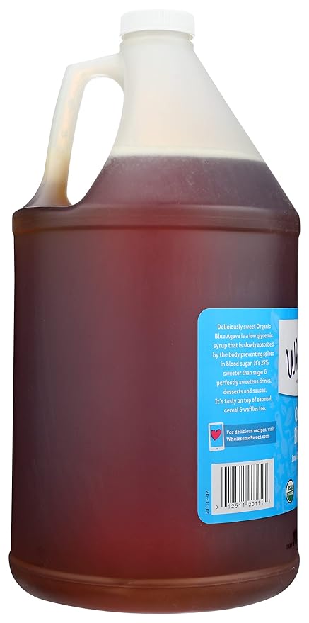Wholesome Sweeteners Organic Blue Agave 176oz (Packaging May Vary)