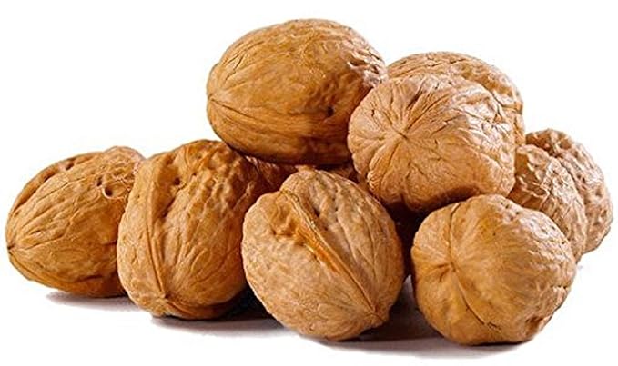 In Shell Walnuts (2 Lbs.) - Large Natural California Walnuts - Great Source of Omega 3 - Fresh New Crop - Bursting with Flavor - Farm Fresh Nuts Brand