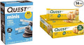 Quest Nutrition Mini Cookies &amp Cream Protein Bars High Protein Low Carb Keto Friendly 14 Count &amp Lemon Cake Protein Bars High Protein Low Carb Gluten Free Keto Friendly 12 Count (Pack