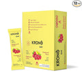 Krono Nutrition Energy Bar - Made with Natural Ingredients - Vegan - Gluten Free - Nuts Free - Soy Free - 50 gram per bars - 12 bars per box (12 count Raspberry &amp Lemon)