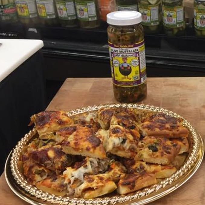 That Pickle Guy New Orleans Style Classic Olive Muffalata Gluten Sugar-Free All Natural Vegan Best with any Deli Rich in Flavor USA Made 24-oz