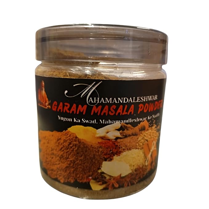Mahamandaleshwar Garam Masala Powder – Hot Spice Mix – 1+1 Combo Pack (200g x 2) – Authentic Indian Blend