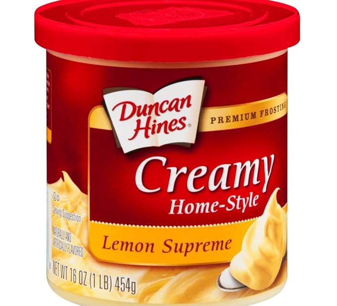 Duncan Hines Lemon Supreme Frosting (Case of 8)