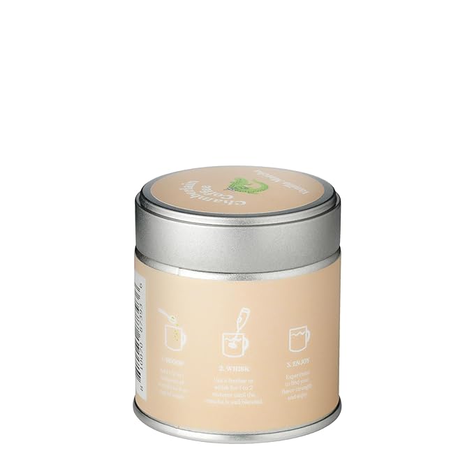 Chamberlain Coffee Vanilla Matcha Powder - Ceremonial Grade Matcha Powder w/Madagascar Vanilla First Harvest Gluten-Free Flavor for Hot &amp Iced Drinks Premium Organic Ingredients - (30g / 1.06 o