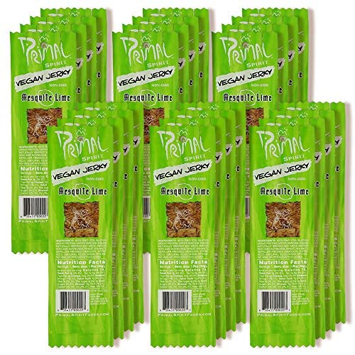Mesquite Lime Meatless Vegan Jerky - 24 Pack