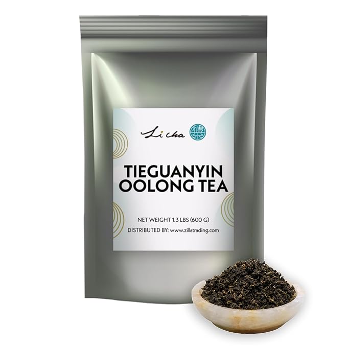 Li Cha Oolong Four Seasons Loose Leaf Tea (600g/1.3lb Bag) | Premium Taiwanese Hand-Picked Tea for Bubble Milk Tea &amp Beverages
