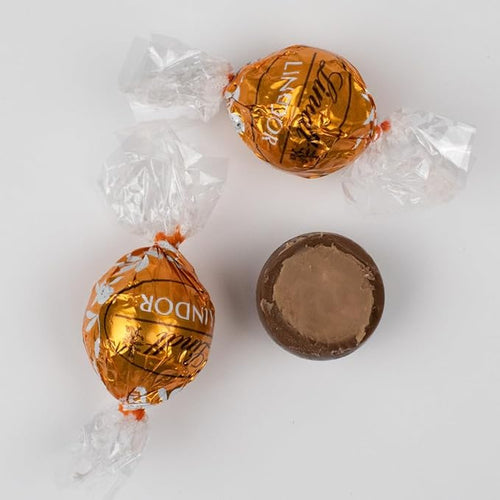 54pcs Gold Candy Caramel Milk Chocolate Truffles (24oz Bag or Approx. 54pcs)