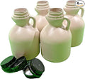 Liberty Supply Empty Maple Syrup Jugs - BLANK - Pint (16 FL OZ Each) - Case of 4 Containers MADE IN USA with Food Grade Materials.