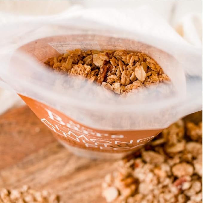 Mrs. Barr’s Natural Foods Granola | Almond Walnut &amp Pecan | Certified Organic Gluten Free Oats | Soft Texture | Small Batch | Gourmet Quality | Real Ingredients | 10 Ounces (3 Pack)
