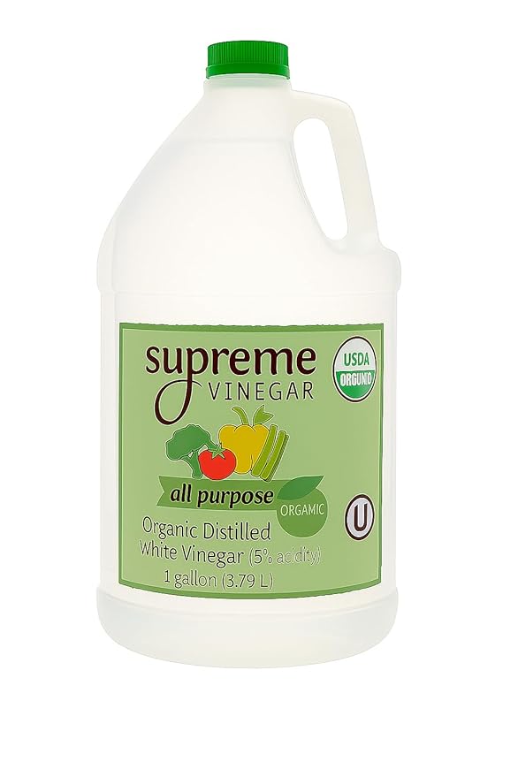 Supreme Organic Distilled White Vinegar 1 Gallon