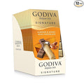 Godiva Chocolatier Signature Almond &amp Honey Milk Chocolate Mini Gourmet Chocolate Bar 12-Ct. (8 pc. each)