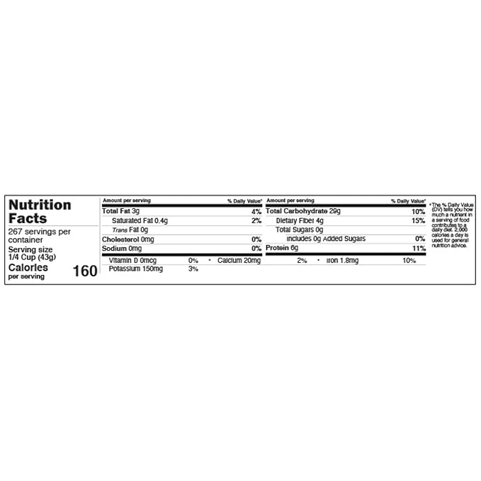 War Eagle Mill Organic Steel Cut Oats 25 Pounds
