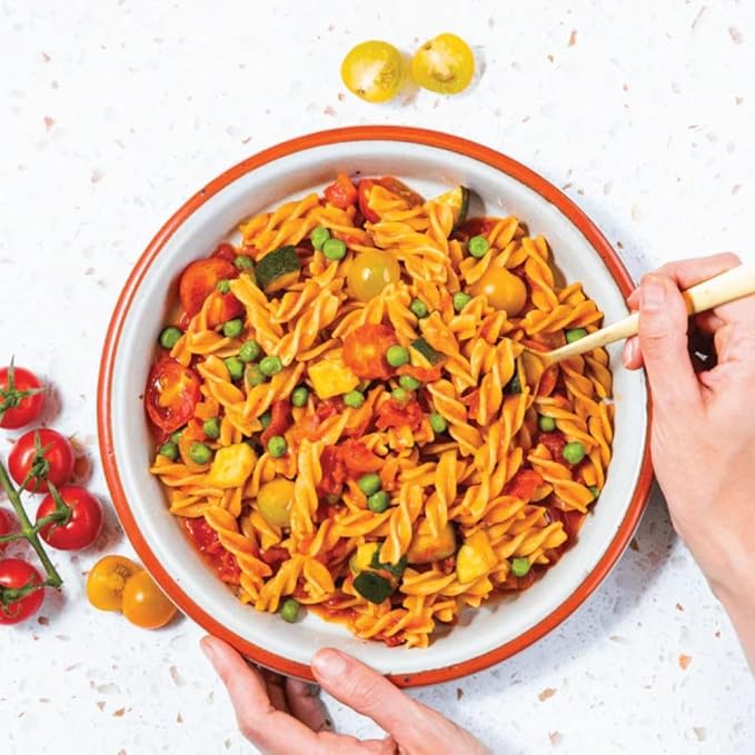 Explore Cuisine Organic Chickpea Fusilli Pasta Non GMO 8 Ounces (Pack Of 6)