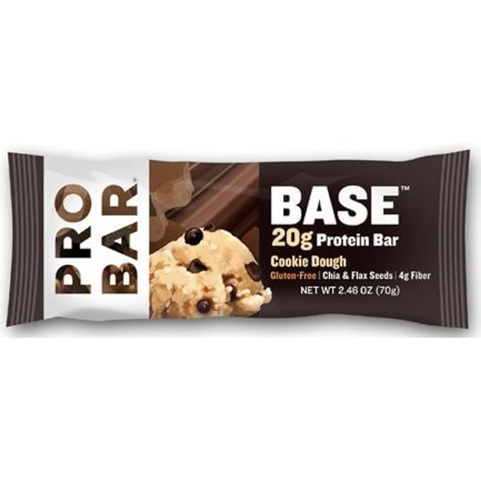 Probar Base Cookie Dough Protein Bar 2.1 Ounce - 144 per case